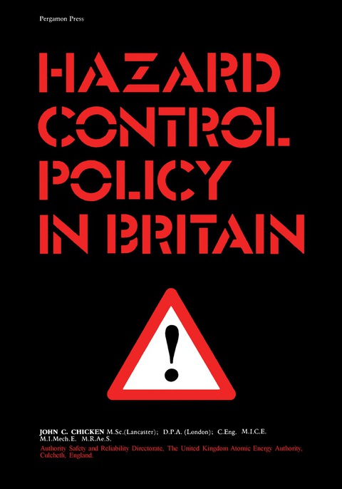 Cover image for book Hazard Control Policy in Britain