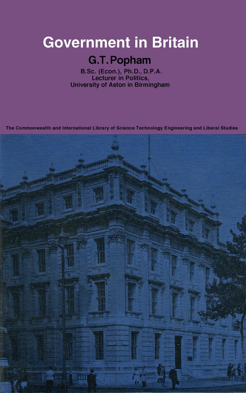Cover image for book Government in Britain