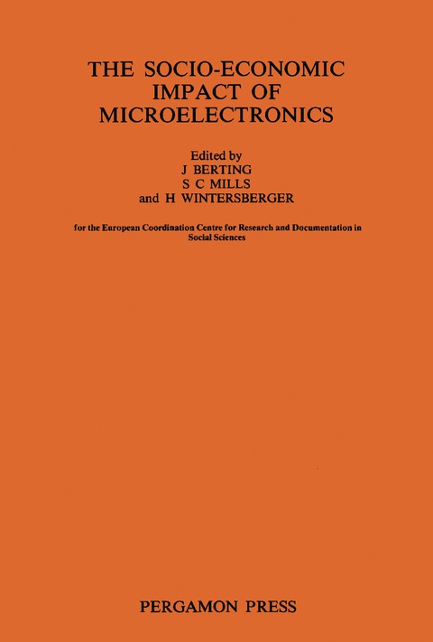 Cover image for book The Socio-Economic Impact of Microelectronics