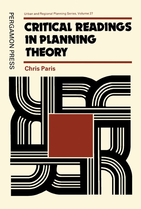 Cover image for book Critical Readings in Planning Theory