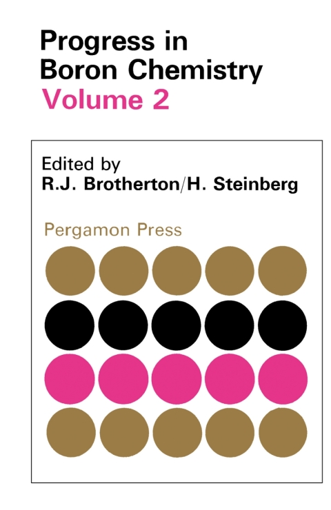 Cover image for book Progress in Boron Chemistry
