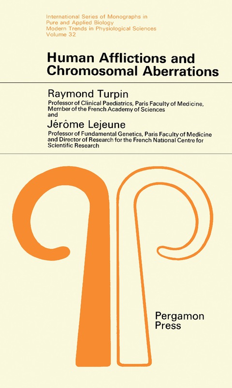 Cover image for book Human Afflictions and Chromosomal Aberrations