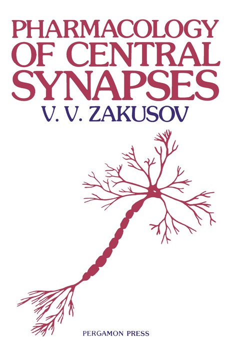 Cover image for book Pharmacology of Central Synapses