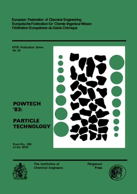 Cover image for book Powtech '83 Particle Technology