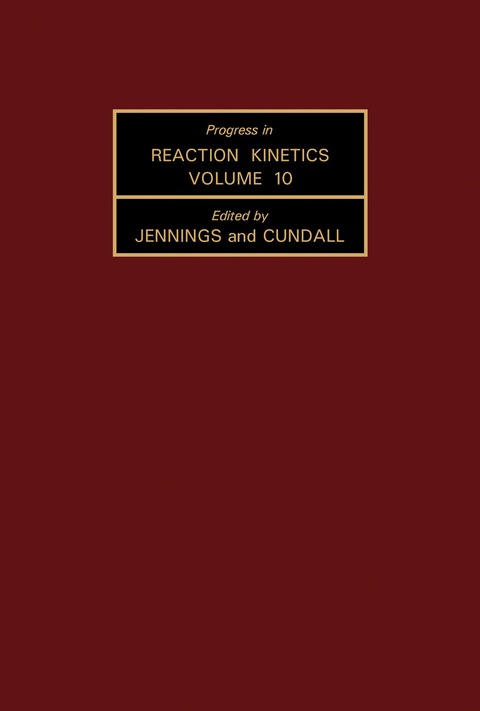 Cover image for book Progress in Reaction Kinetics