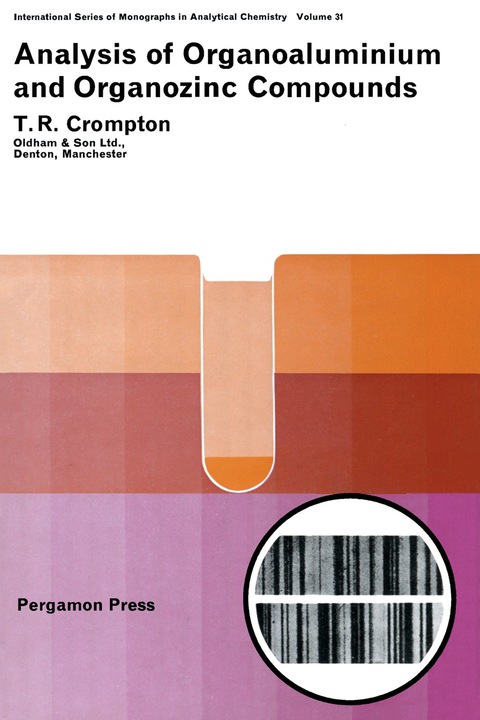 Cover image for book Analysis of Organoaluminium and Organozinc Compounds