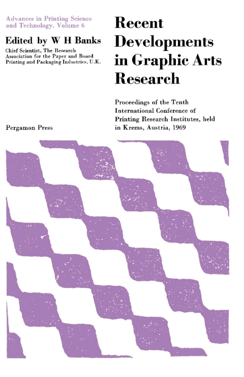 Cover image for book Recent Developments in Graphic Arts Research