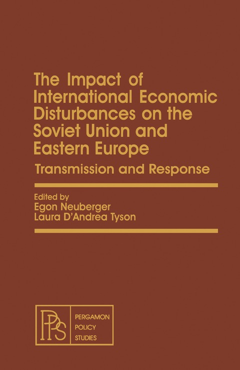 Cover image for book The Impact of International Economic Disturbances on the Soviet Union and Eastern Europe