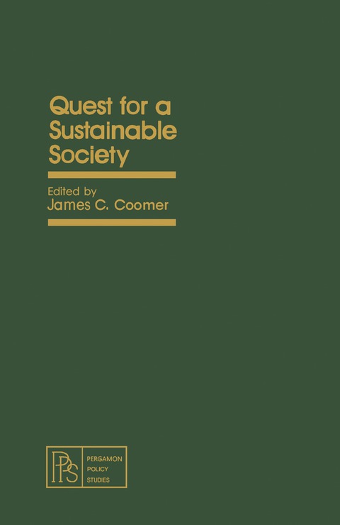 Cover image for book Quest for a Sustainable Society