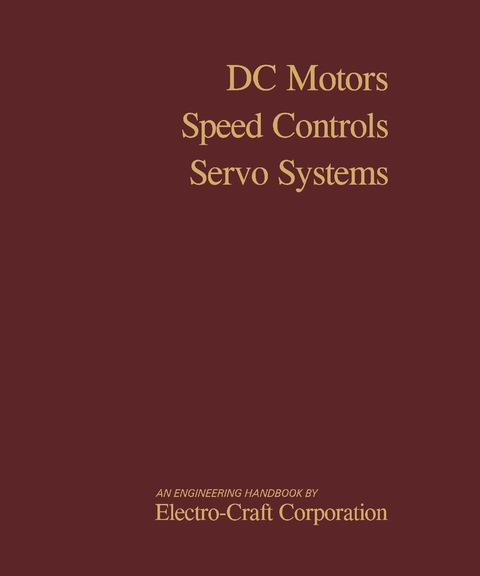 Cover image for book DC Motors, Speed Controls, Servo Systems