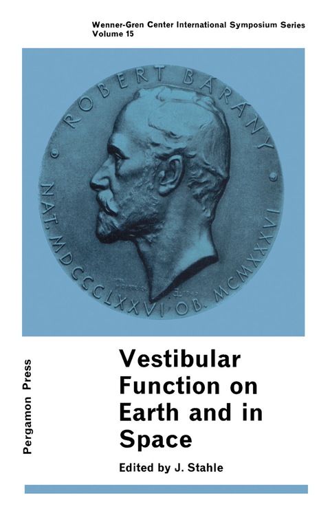 Cover image for book Vestibular Function on Earth and in Space