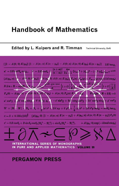 Cover image for book Handbook of Mathematics