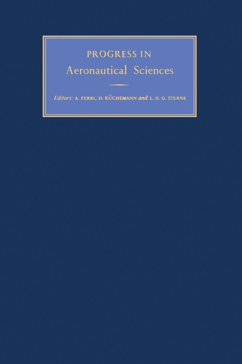 Cover image for book Progress in Aeronautical Sciences