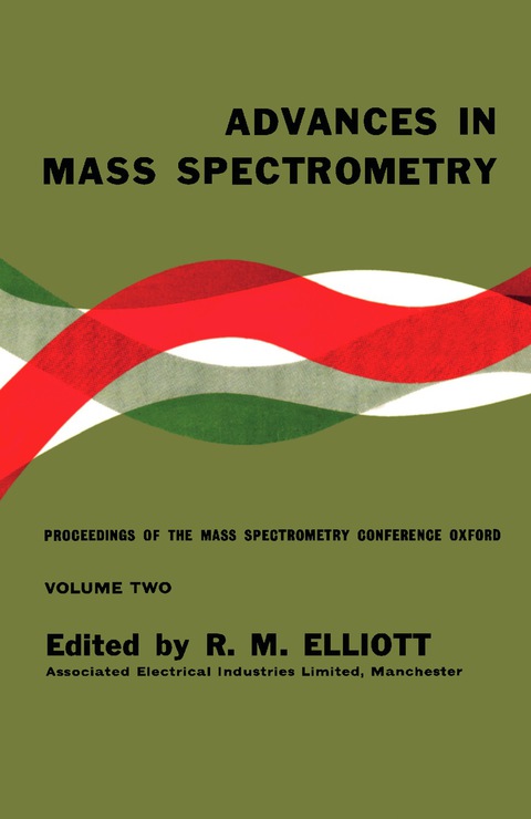 Cover image for book Advances in Mass Spectrometry