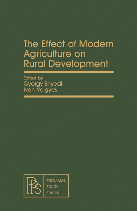 Cover image for book The Effect of Modern Agriculture on Rural Development