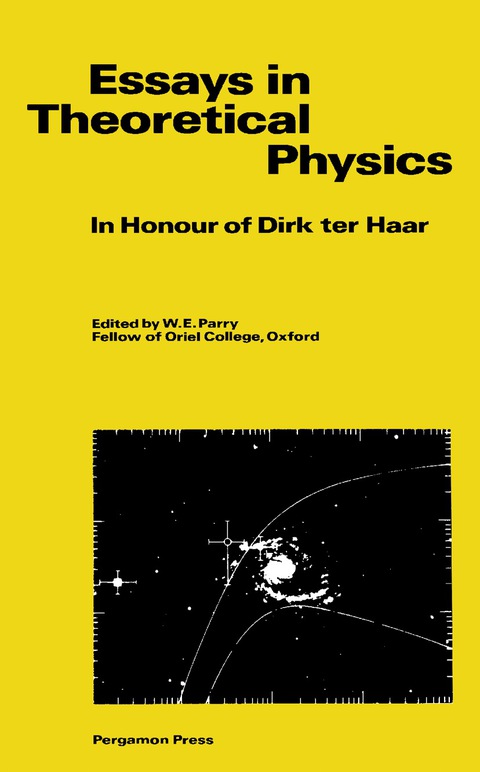 Cover image for book Essays in Theoretical Physics