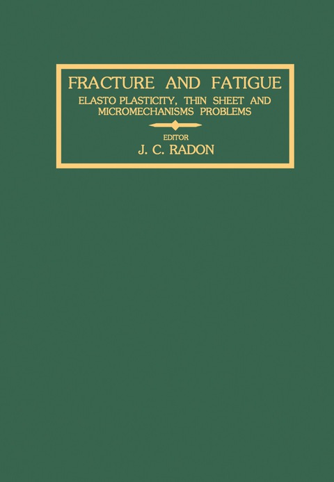 Cover image for book Fracture and Fatigue