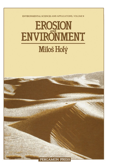 Cover image for book Erosion and Environment