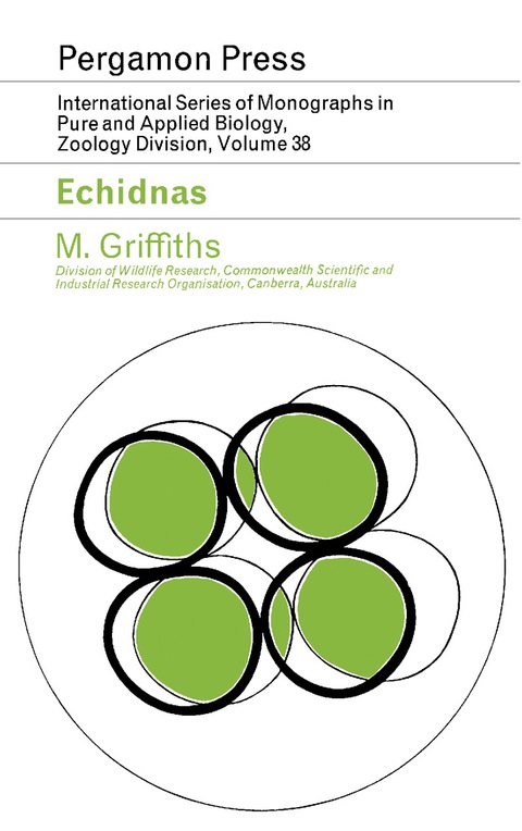 Cover image for book Echidnas