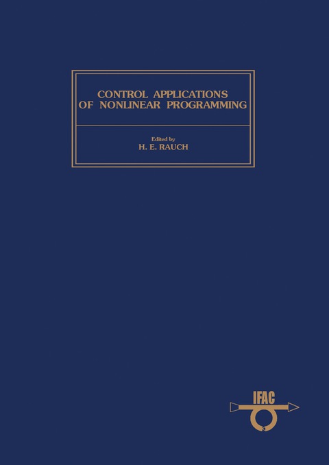 Cover image for book Control Applications of Nonlinear Programming