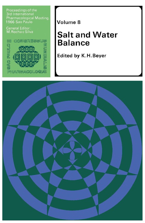 Cover image for book Salt and Water Balance