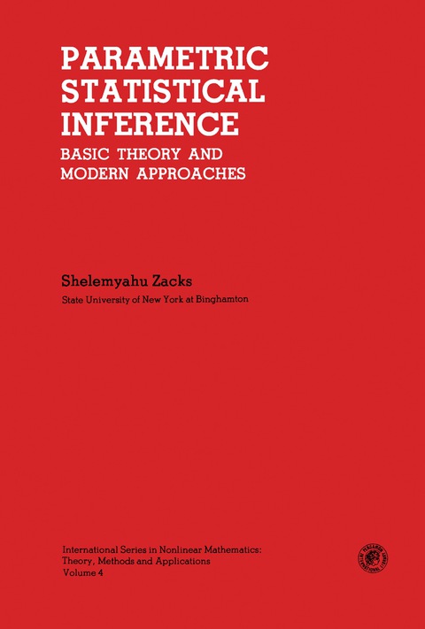 Cover image for book Parametric Statistical Inference