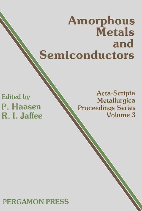 Cover image for book Amorphous Metals and Semiconductors