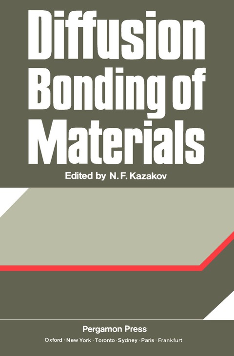 Cover image for book Diffusion Bonding of Materials