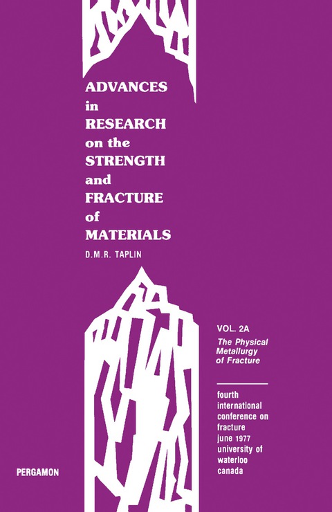 Cover image for book The Physical Metallurgy of Fracture