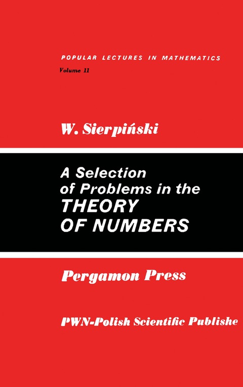 Cover image for book A Selection of Problems in the Theory of Numbers
