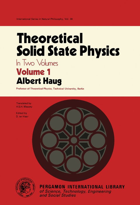 Cover image for book Theoretical Solid State Physics