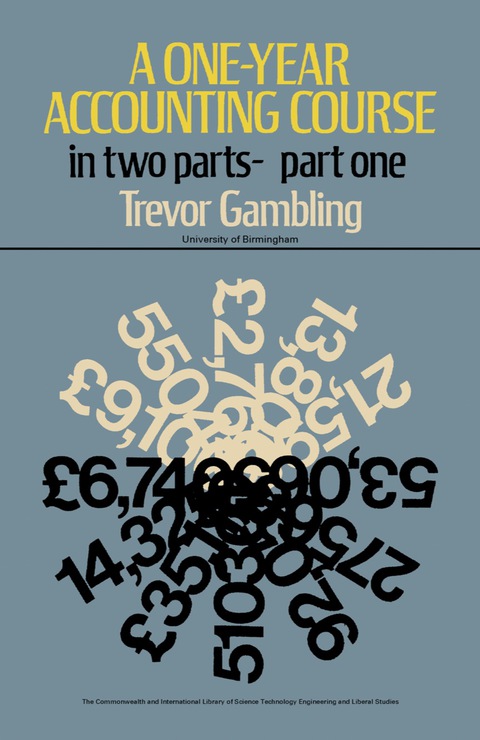 Cover image for book A One-Year Accounting Course