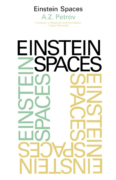 Cover image for book Einstein Spaces
