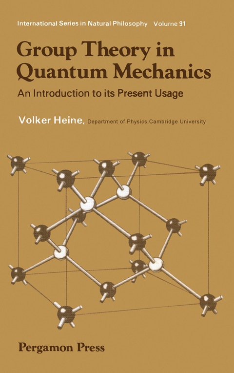 Cover image for book Group Theory in Quantum Mechanics