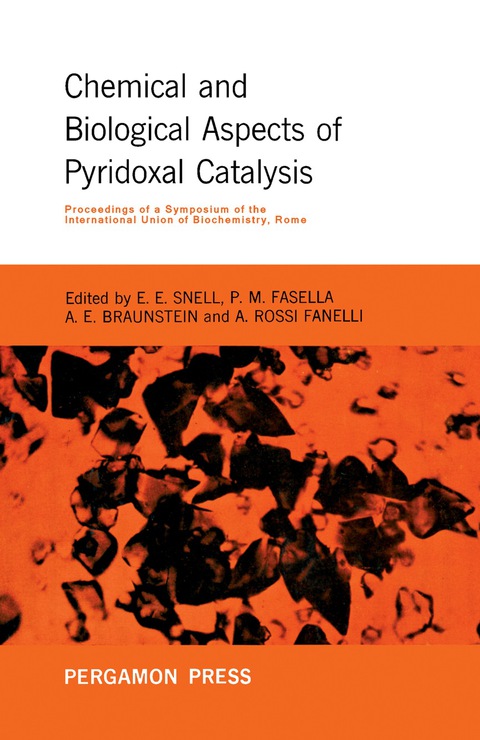Cover image for book Chemical and Biological Aspects of Pyridoxal Catalysis