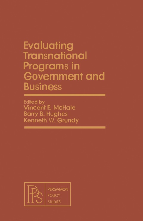 Cover image for book Evaluating Transnational Programs in Government and Business