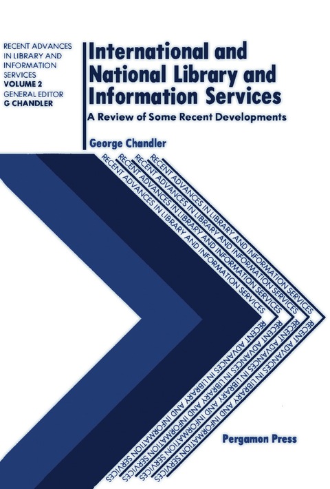 Cover image for book International and National Library and Information Services