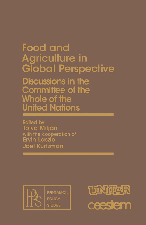 Cover image for book Food and Agriculture in Global Perspective
