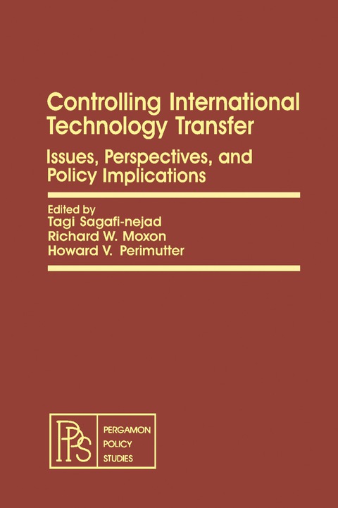 Cover image for book Controlling International Technology Transfer