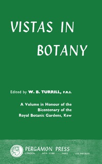 Cover image: Vistas in Botany 9780080098494