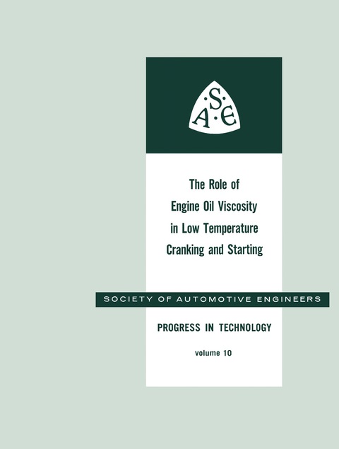 Cover image for book The Role of Engine Oil Viscosity in Low Temperature Cranking and Starting