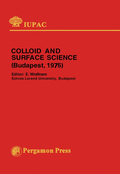 Cover image for book Colloid and Surface Science