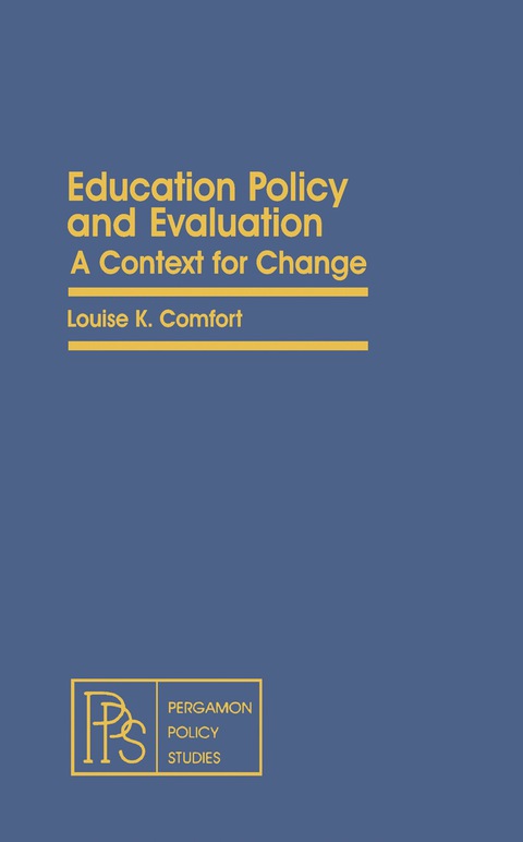 Cover image for book Education Policy and Evaluation