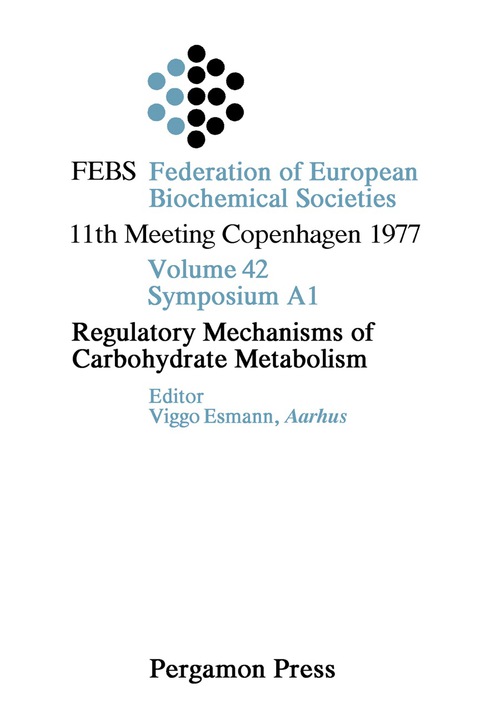 Cover image for book Regulatory Mechanisms of Carbohydrate Metabolism