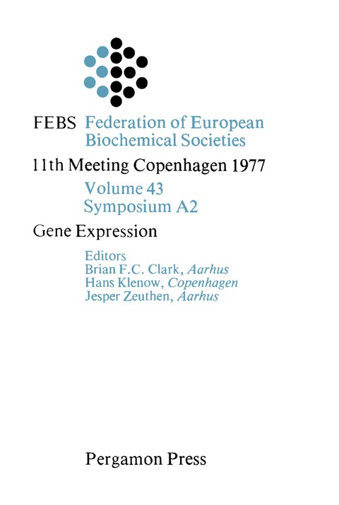 Cover image for book Gene Expression