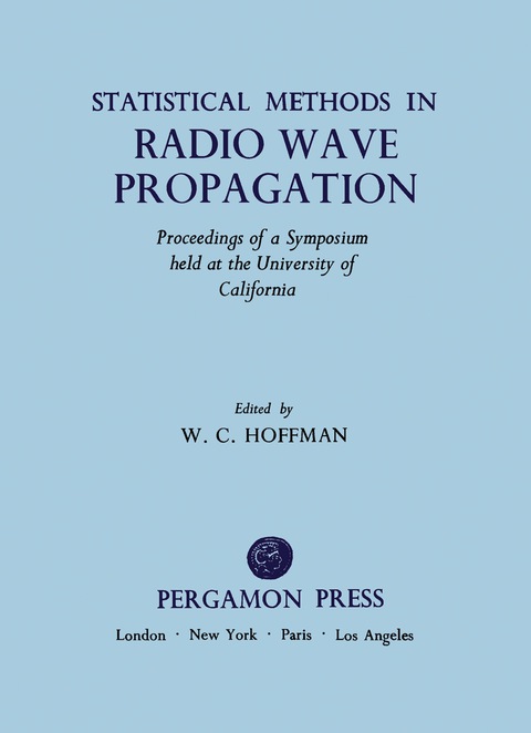 Cover image for book Statistical Methods in Radio Wave Propagation