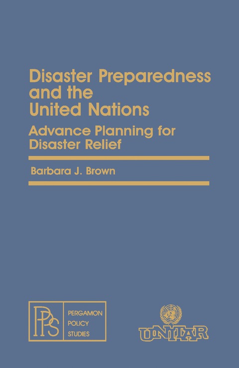 Cover image for book Disaster Preparedness and the United Nations