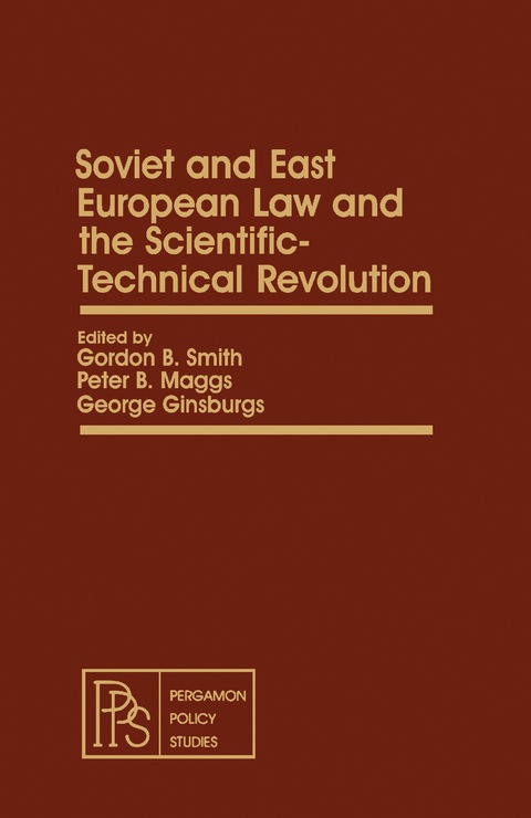 Cover image for book Soviet and East European Law and the Scientific-Technical Revolution