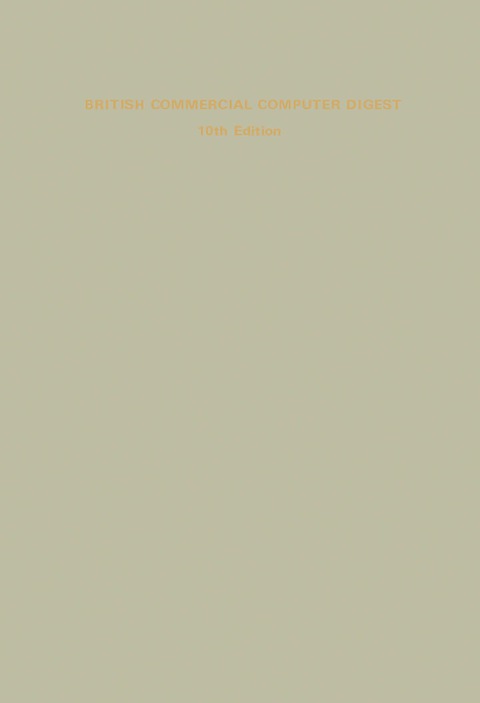 British Commercial Computer Digest 