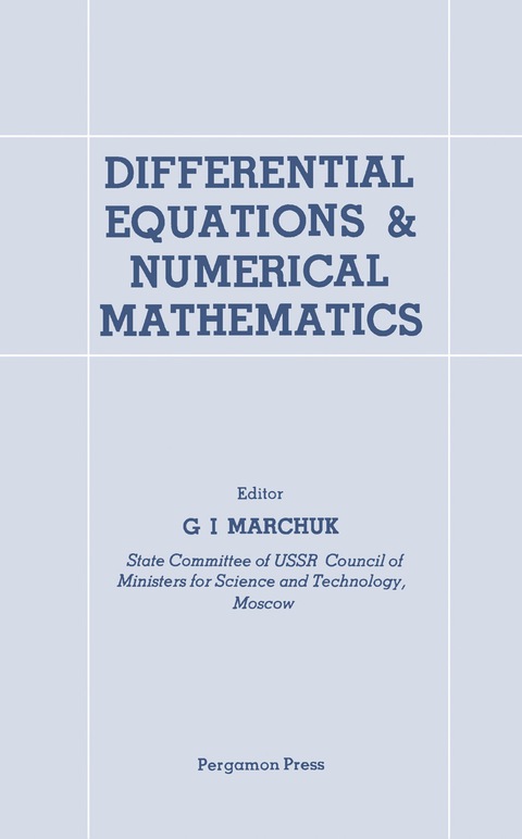 Cover image for book Differential Equations and Numerical Mathematics